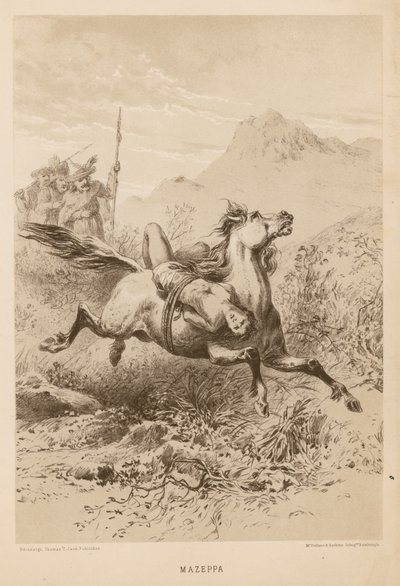 Mazeppa, basato sulla poesia di Lord Byron da English School
