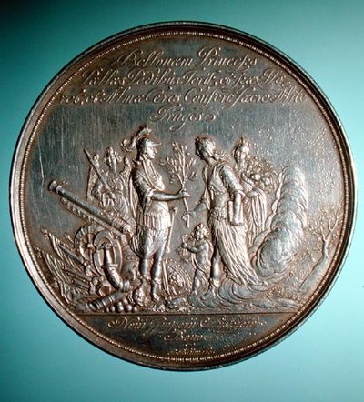 Medaglia commemorativa del matrimonio della Principessa Maria (1631-60) con Guglielmo d