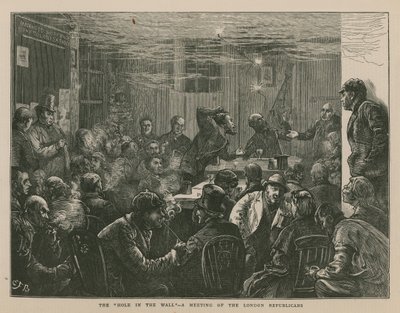 Riunione dei repubblicani di Londra da English School