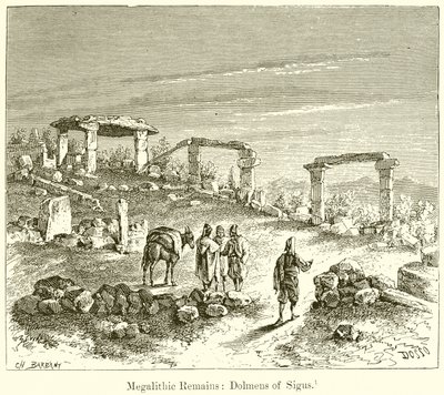 Resti megalitici: Dolmen di Sigus da English School