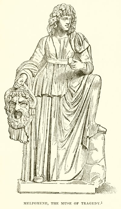 Melpomene, la Musa della Tragedia da English School