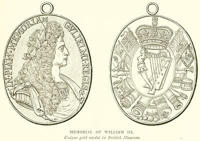 Memoriale di Guglielmo III da English School