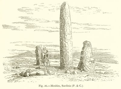 Menhir, Sardegna da English School