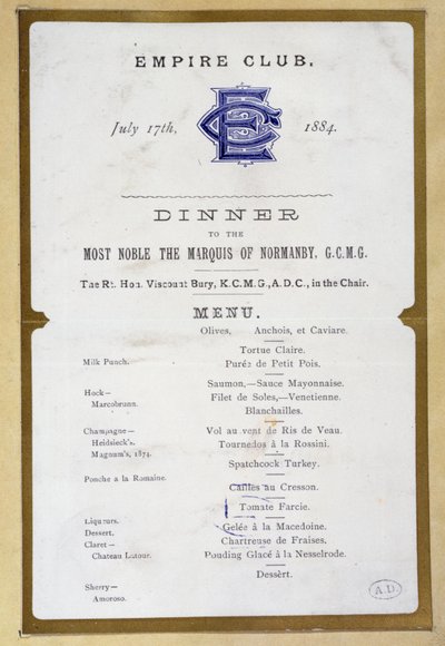 Menu dell