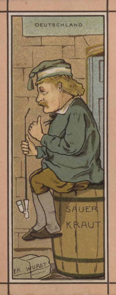 Illustrazione del menu: Germania da English School