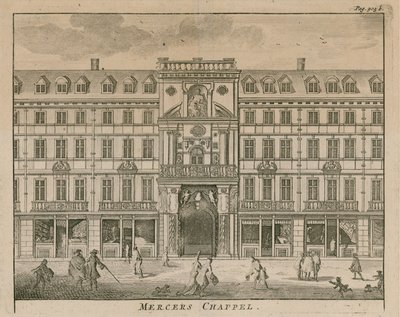Mercers Chapel, Cheapside, Londra da English School