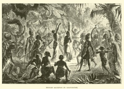 Sacrificio Meriah in Khondistan da English School