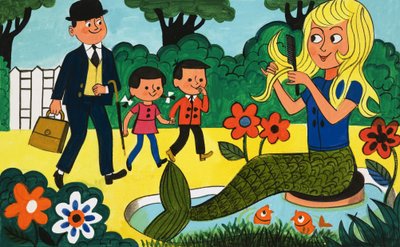 Sirena nel parco da English School