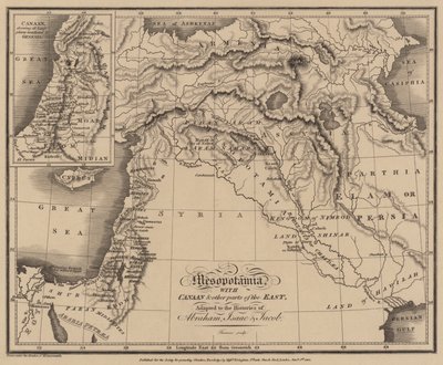 Mesopotamia con Canaan e altre parti dell
