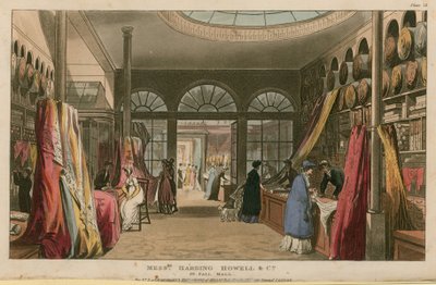 Messrs Harding Howell & Co, 89 Pall Mall, Londra da English School