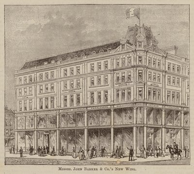 Messrs John Barker and Co, Drapers and General Warehousemen, Outfitters, Domestic Engineers, House Furnishers, and Purveyors, Kensington High Street da English School