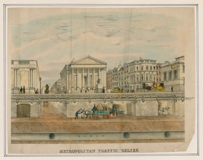 Sollievo del traffico metropolitano da English School