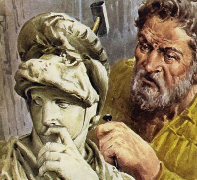 Michelangelo lavorò su una cappella destinata a contenere le tombe della famiglia de