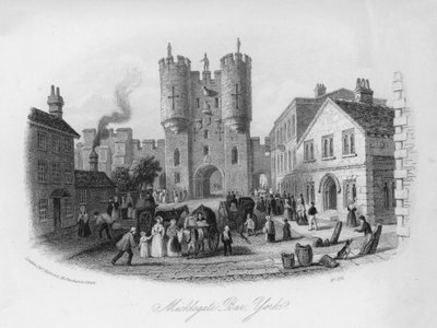 Micklegate Bar, York da English School