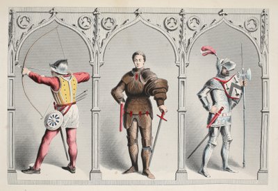 Costume militare a metà del XV secolo da English School