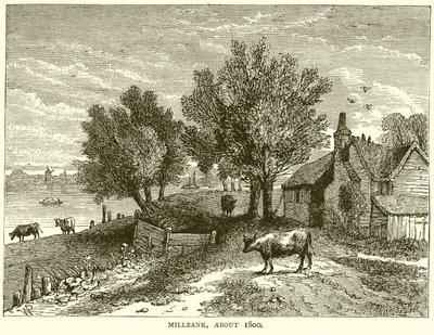 Millbank, circa 1800 da English School