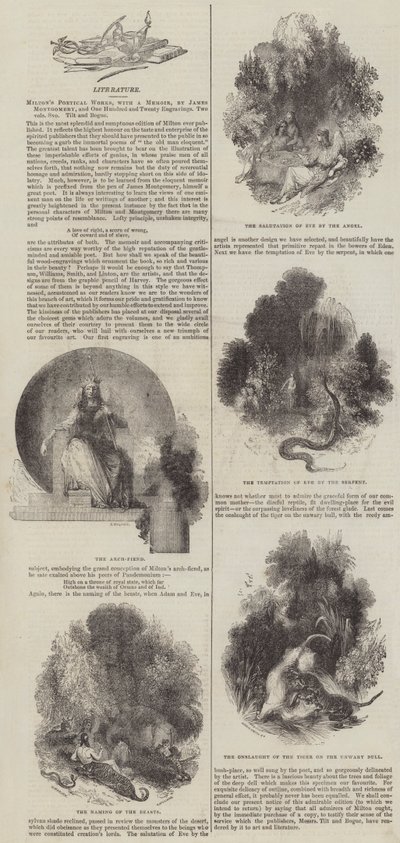 Opere Poetiche di Milton, con una Memoria di James Montgomery da English School