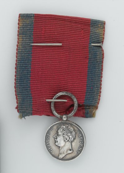 Miniatura della Medaglia di Waterloo da English School