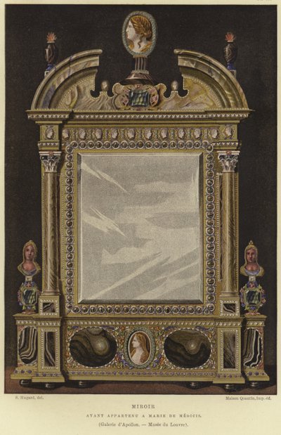 Specchio appartenuto a Maria de