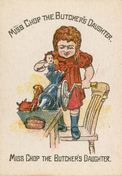 La signorina Chop la figlia del macellaio da English School