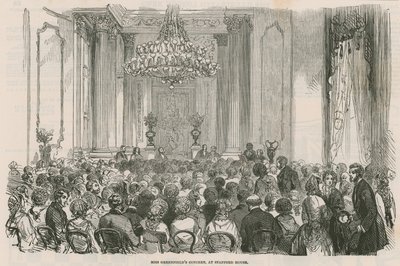 Concerto di Miss Greenfield a Stafford House, Londra da English School
