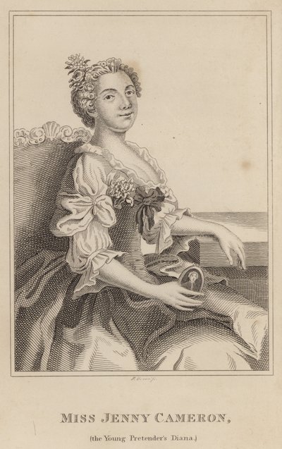Signorina Jenny Cameron, la Diana del giovane pretendente da English School