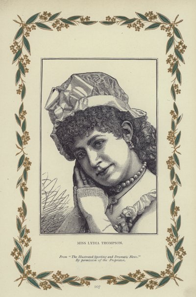 Miss Lydia Thompson da English School