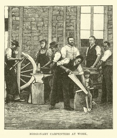 Carpentieri Missionari al Lavoro da English School