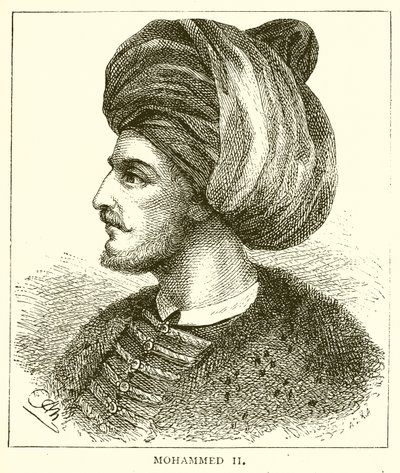 Maometto II da English School