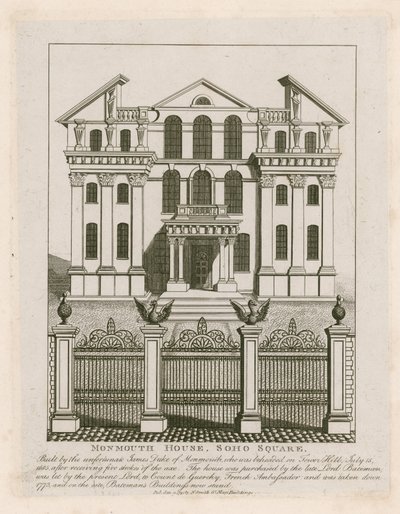 Monmouth House, Soho Square da English School
