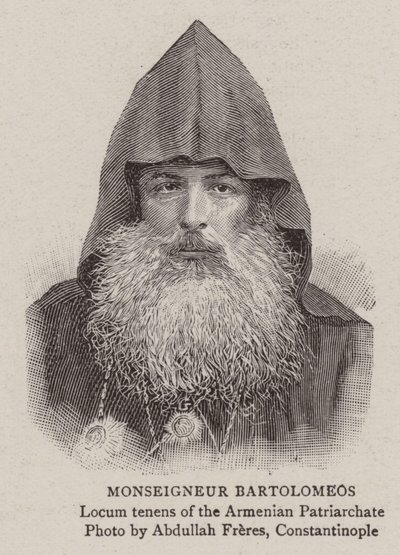 Monseigneur Bartolomeos (incisione) da English School