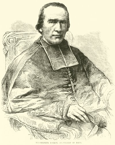 Monsignor Darboy, Arcivescovo di Parigi, marzo 1871 da English School
