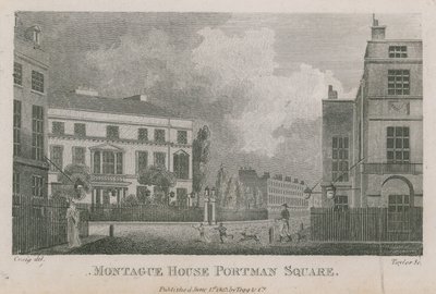Montague House, Portman Square, Londra da English School