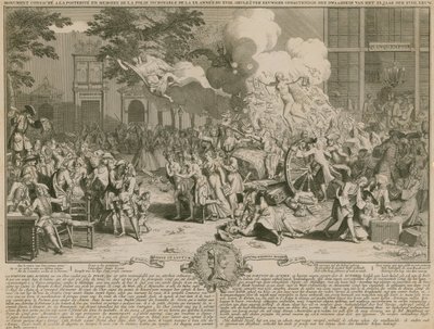 Monumento consacrato alla posterità in memoria della follia incredibile del 20º anno del 18º secolo da English School
