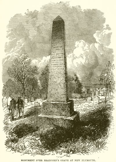 Monumento sulla tomba di Bradford a New Plymouth da English School