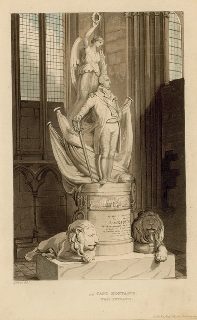 Monumento al Capitano James Montague da English School