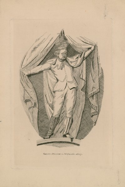 Monumento a David Garrick da English School