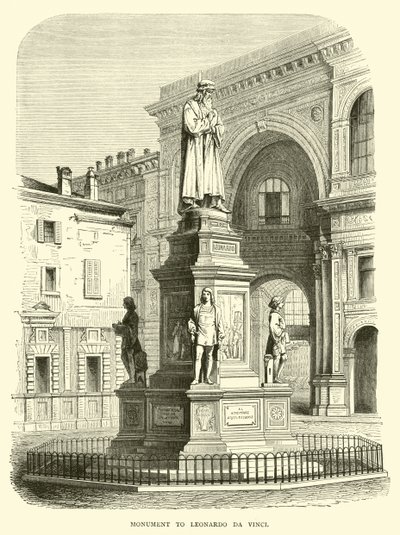 Monumento a Leonardo da Vinci da English School