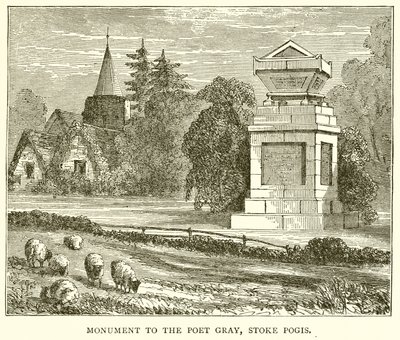 Monumento al poeta Gray, Stoke Pogis da English School