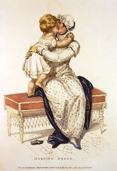 Abito da mattina, tavola di moda da Ackermann