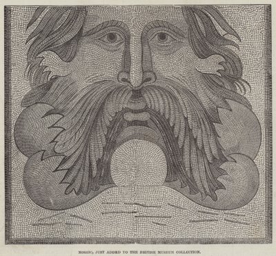 Mosaico, appena aggiunto alla collezione del British Museum da English School