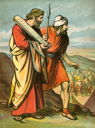 Mosè e Giosuè vedono il Vitello d