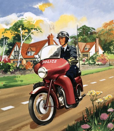 Polizia motociclistica da English School