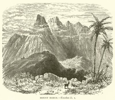 Monte Horeb, Esodo, iii da English School