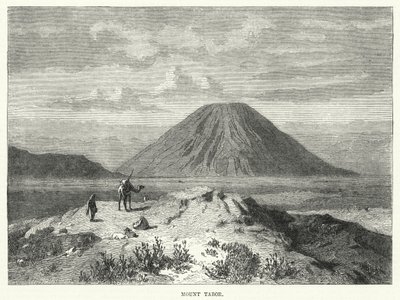 Monte Tabor (incisione) da English School