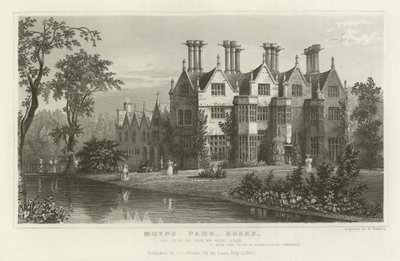 Moyns Park, Essex, la residenza di George William Gent, Esquire da English School