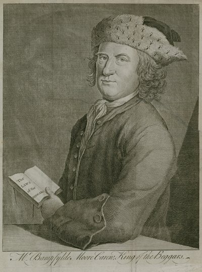 Mr Bampfylde Moore Carew, re dei mendicanti da English School