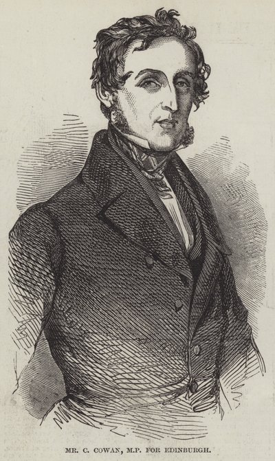 Il signor C Cowan, MP per Edimburgo da English School