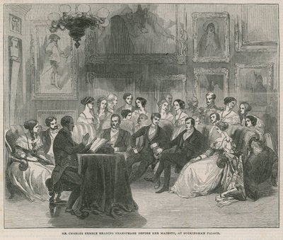 Mr Charles Kemble legge Shakespeare da English School