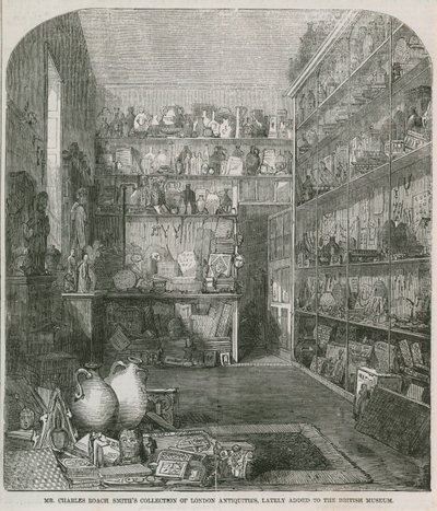 Collezione di antichità londinesi di Mr Charles Roach Smith da English School